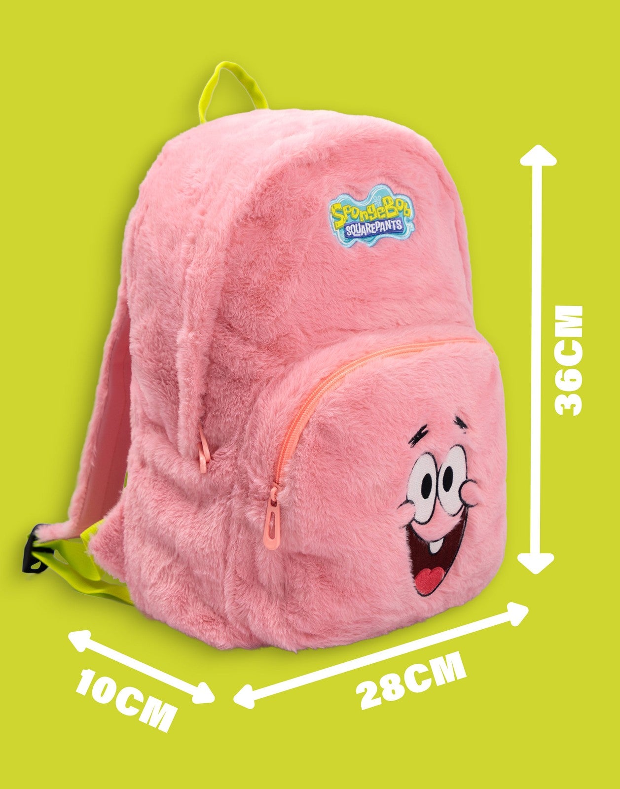 SpongeBob SquarePants Backpack | Unisex Kids Pink | Official Merch