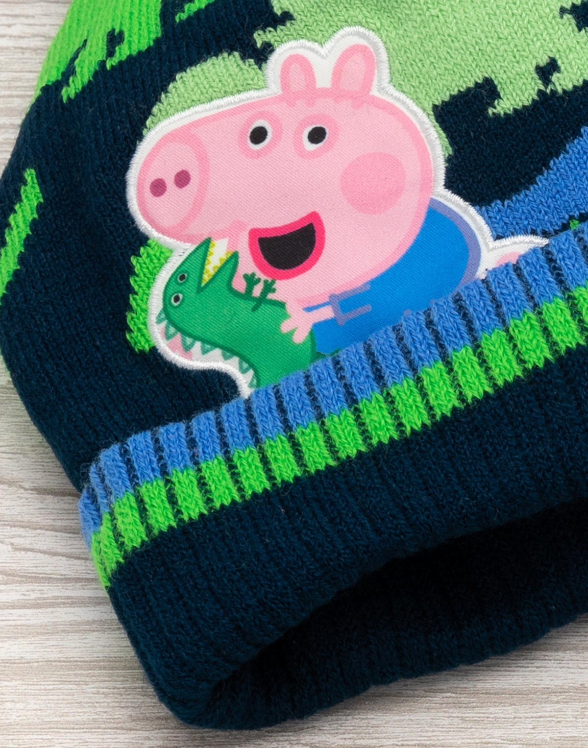 Peppa Pig Beanie and Gloves Set | Boys Blue | Official Merch