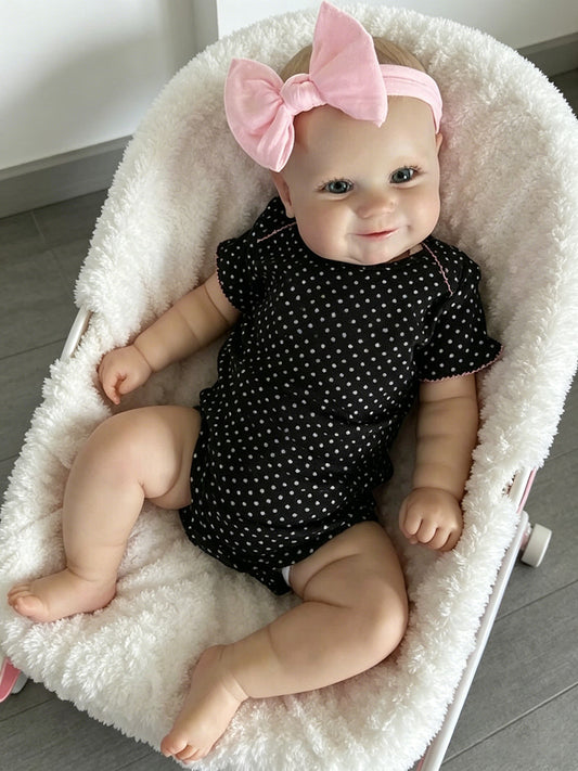 20" Reborn Baby Dolls Vinyl Silicone Handmade Realistic Newborn Girl Doll Gift