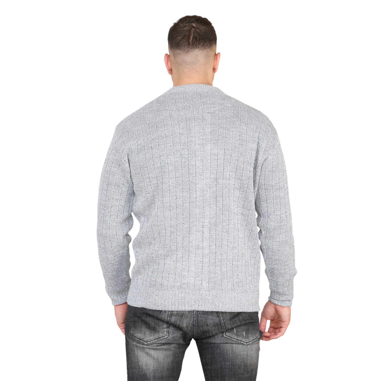 MENS AZTEC PATTERN CARDIGAN ZIP POCKET THICK WINTER WARM SWEATER KNITTED JUMPER