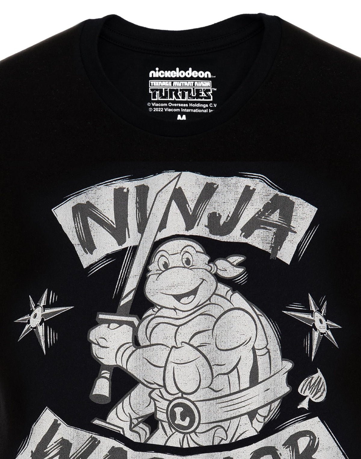 Teenage Mutant Ninja Turtles Short Sleeved T-Shirt | Mens Black | Official Merch