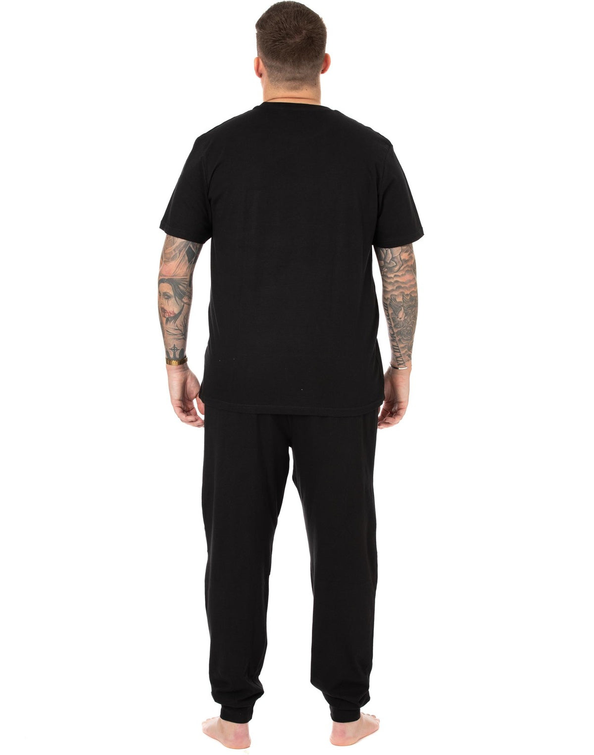 Star Wars Short Sleeve Long Leg Pyjama Set | Mens Black | Official Merch
