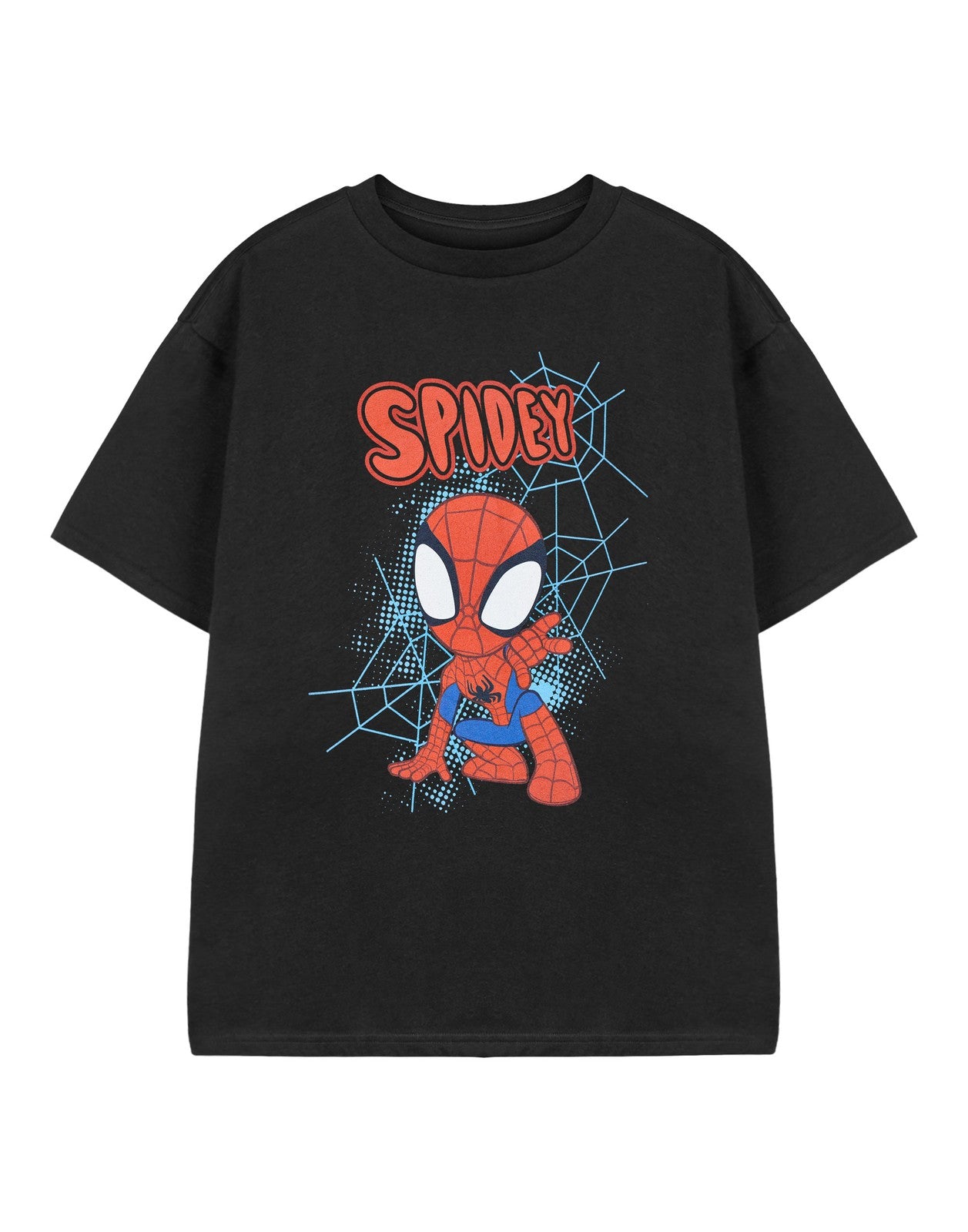 Marvel Short Sleeved T-Shirt | Boys Black | Official Merch