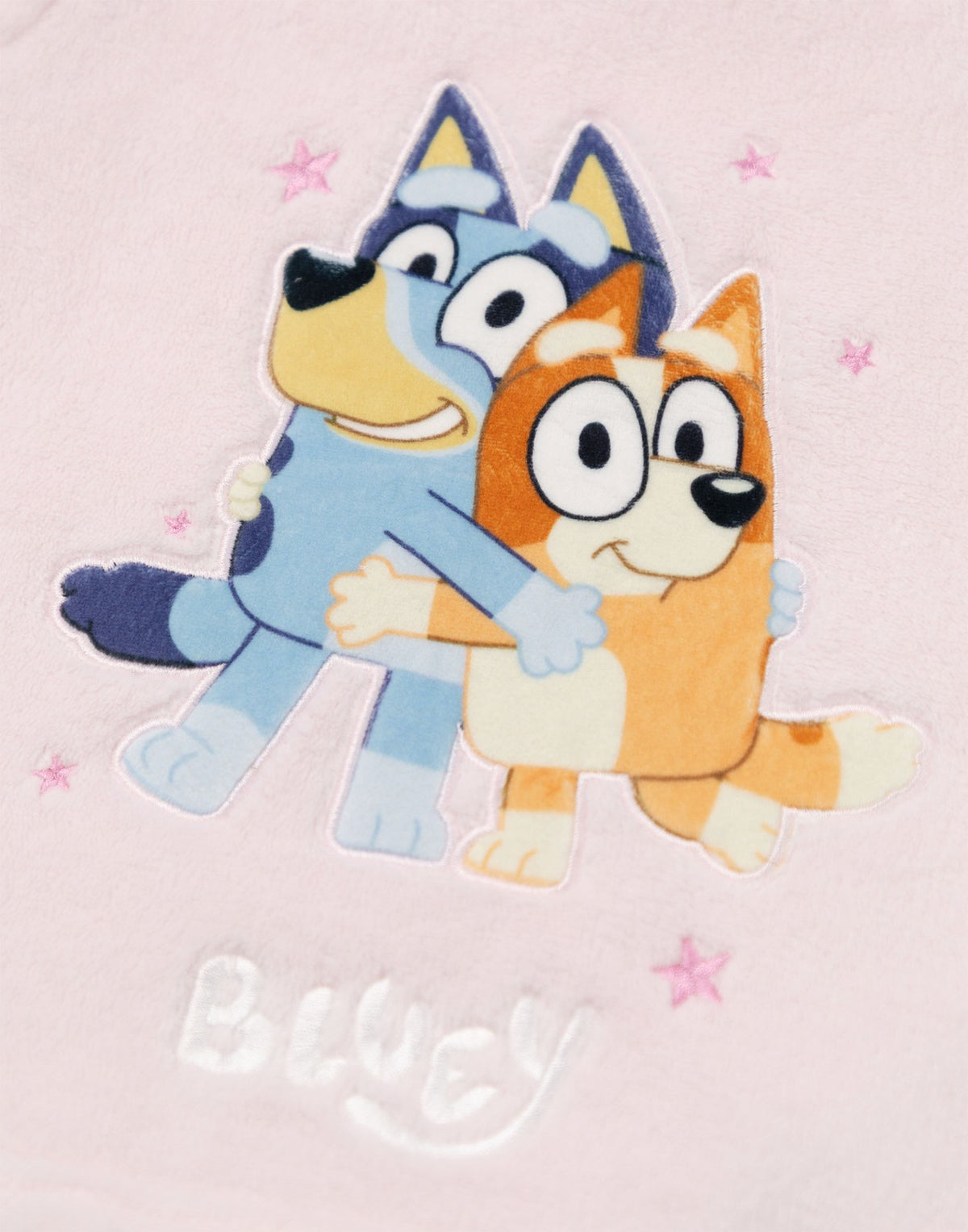 Bluey Long Sleeve Long Leg Pyjama Set | Girls Pink | Official Merch
