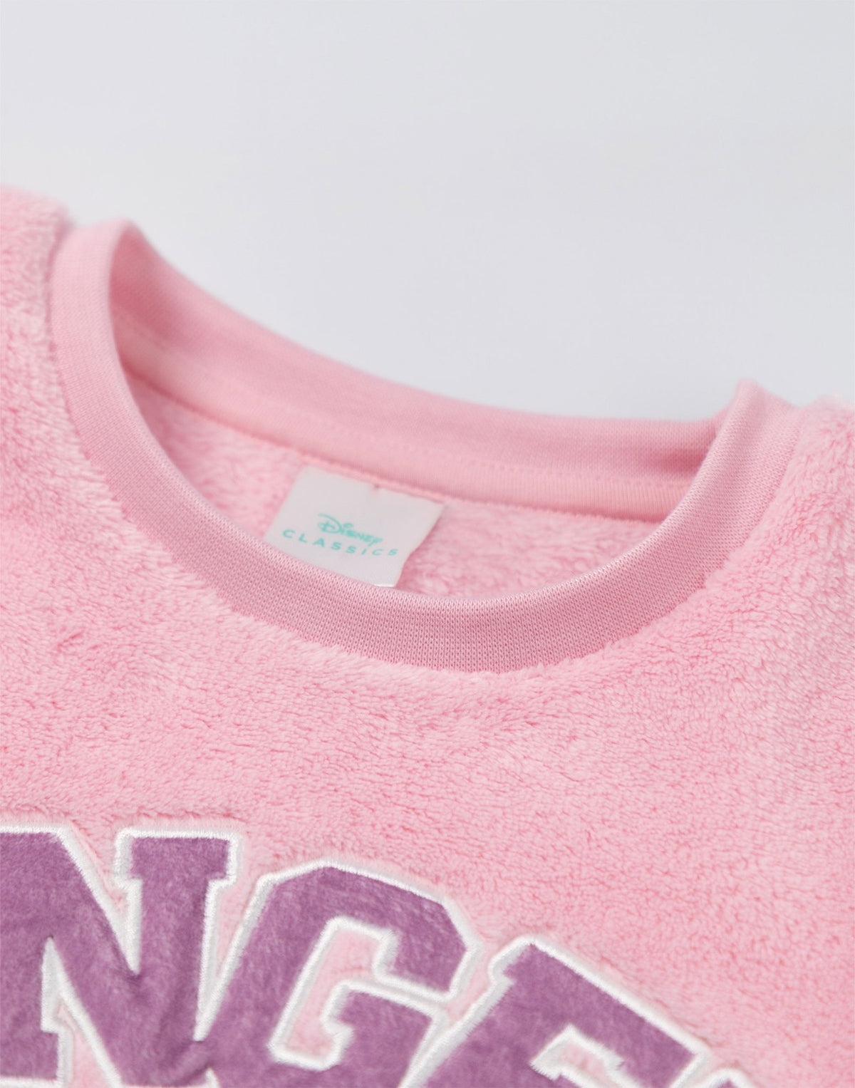 Disney Long Sleeve Long Leg Pyjama Set | Girls Pink | Official Merch