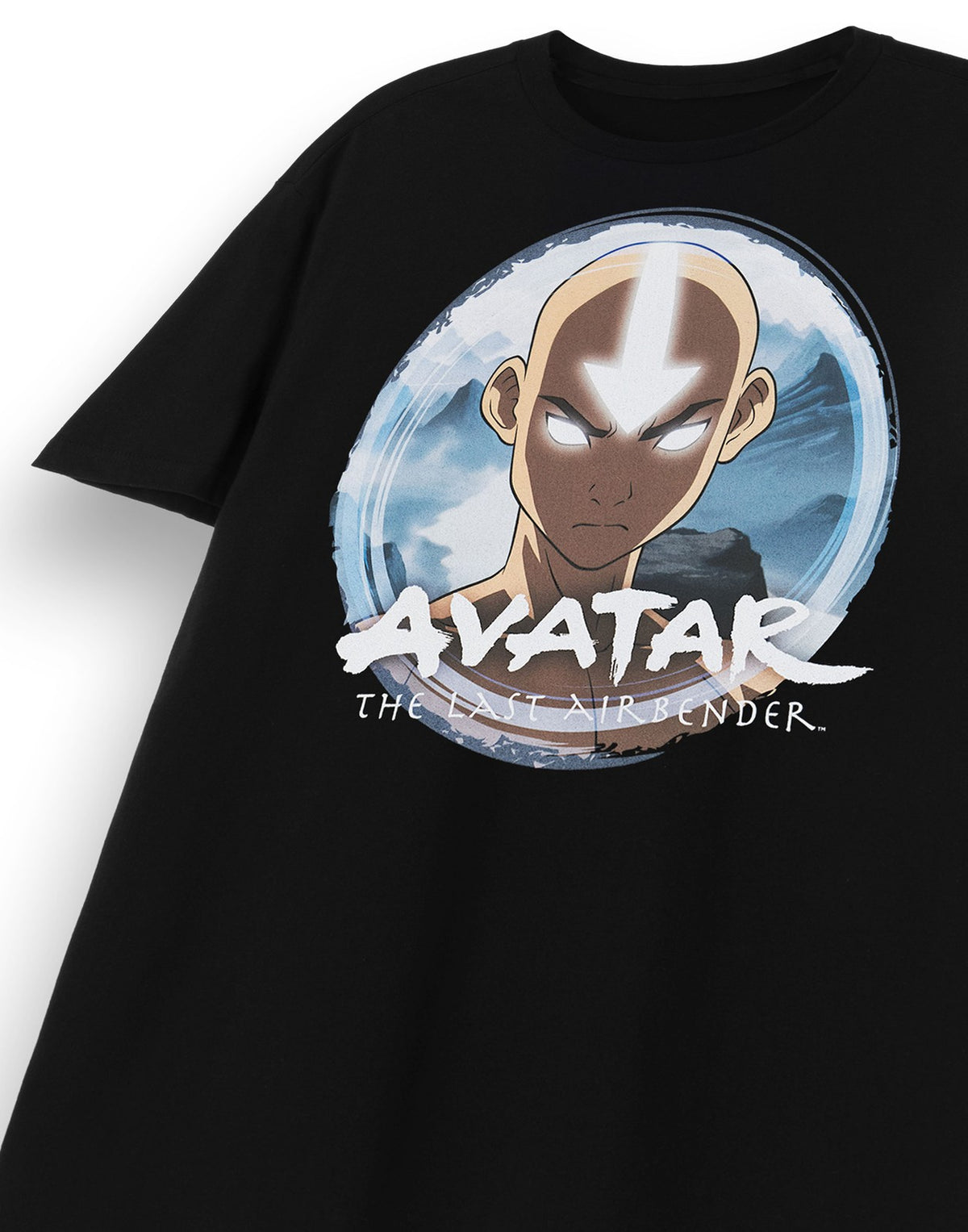 Avatar: The Last Airbender Short Sleeved T-Shirt | Mens Black | Official Merch