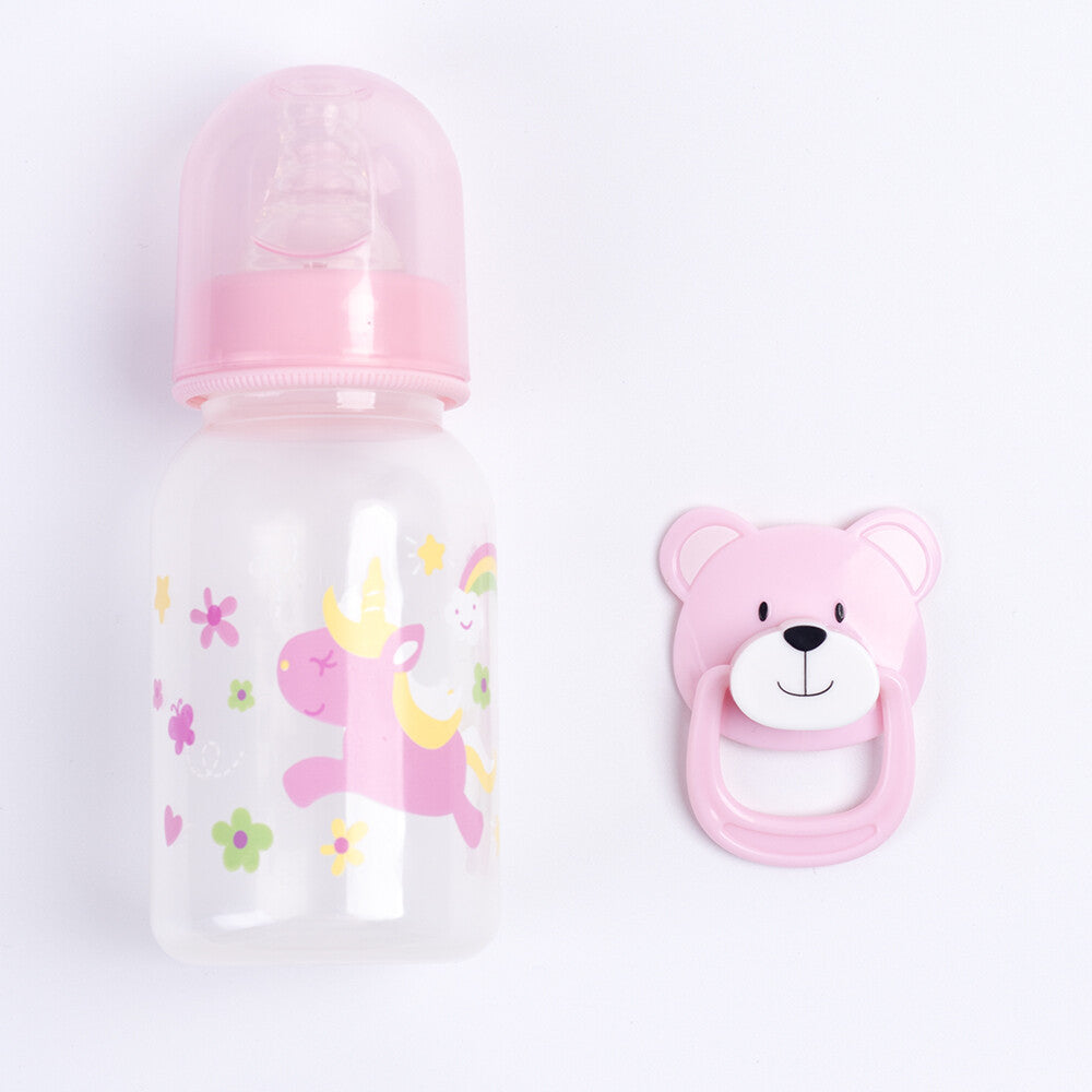 Reborn Doll Magnetic Dummy Pacifier Feeding Bottle for Baby Dolls Accessories