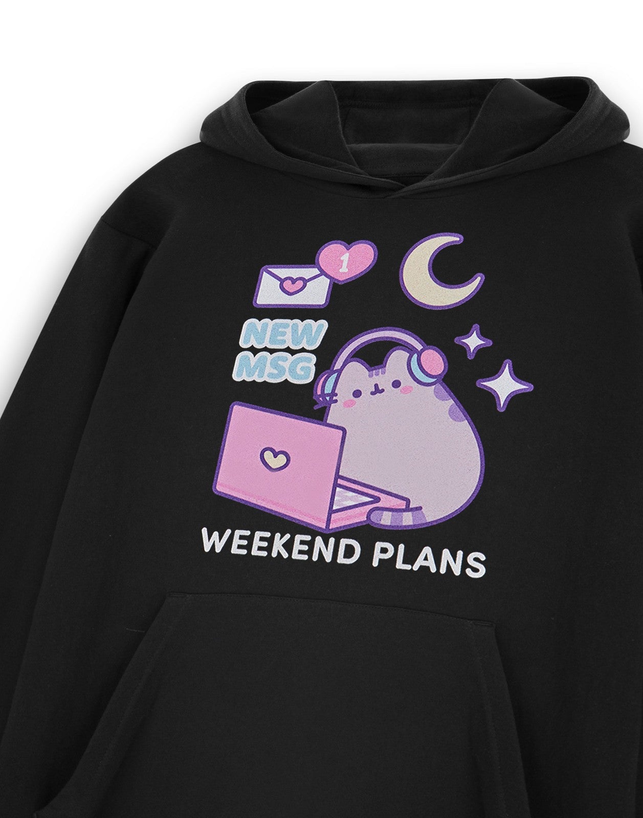 Pusheen Hoodie | Womens Black | Official Merch