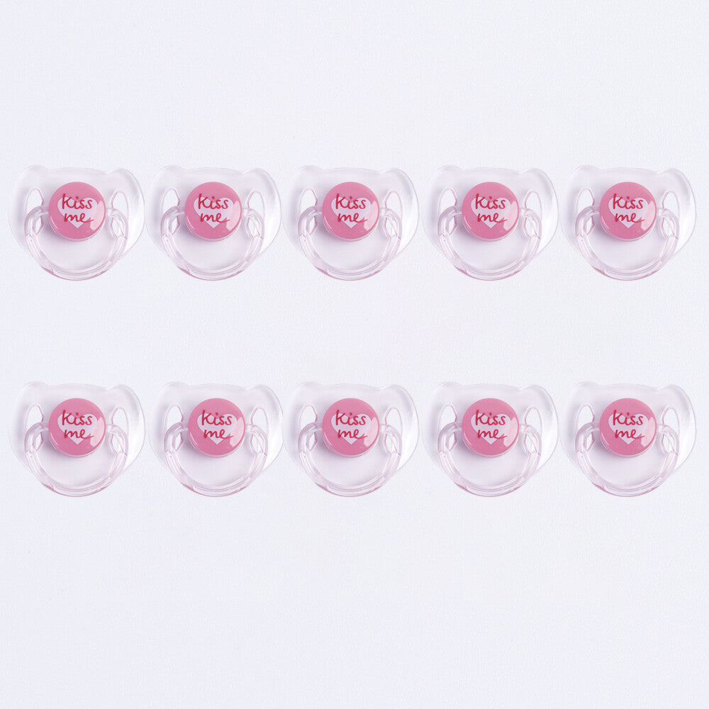 10PCS Magnetic Dummy Soother for Reborn Baby Dolls Accessories Kits DIY Supply