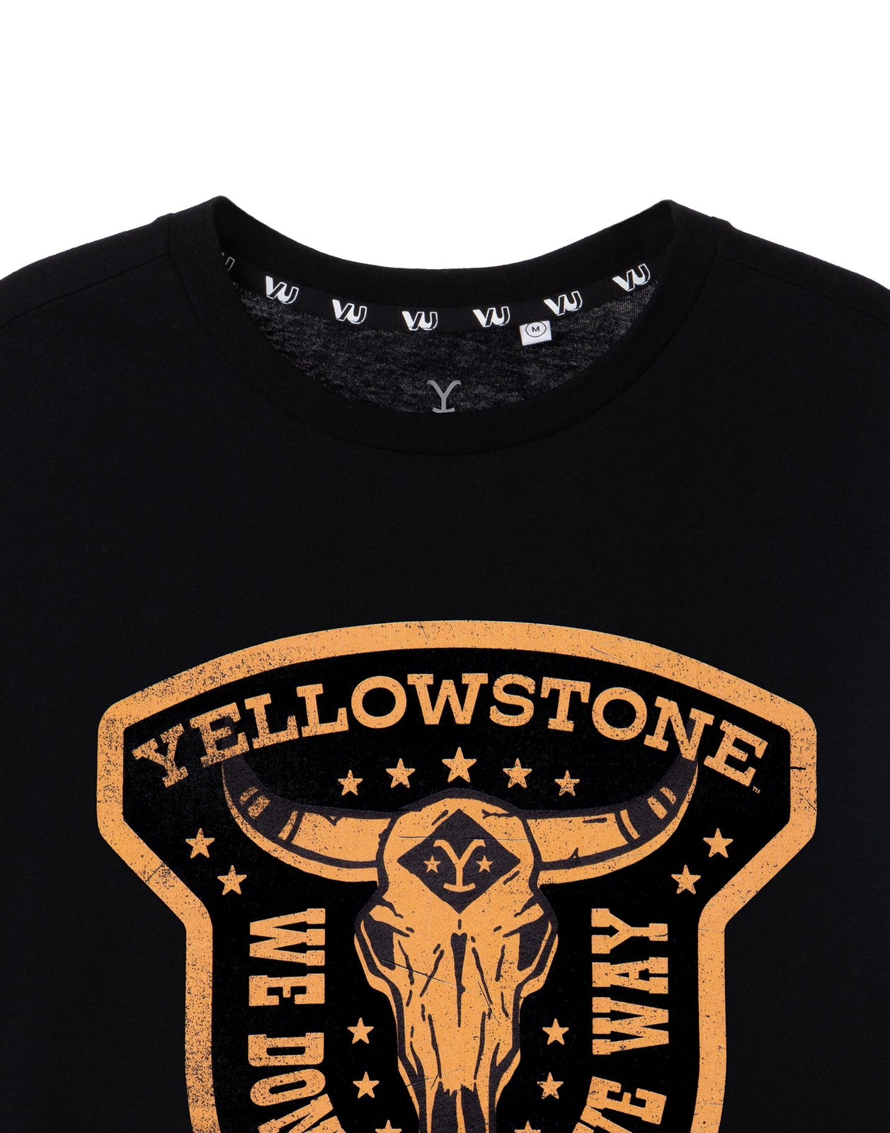 Yellowstone Short Sleeved T-Shirt | Mens Black | Official Merch