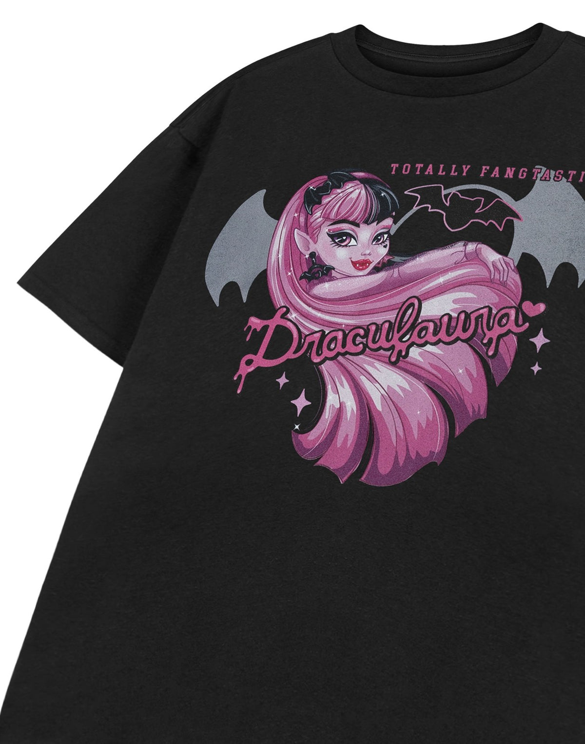 Monster High Short Sleeved T-Shirt | Girls Black | Official Merch