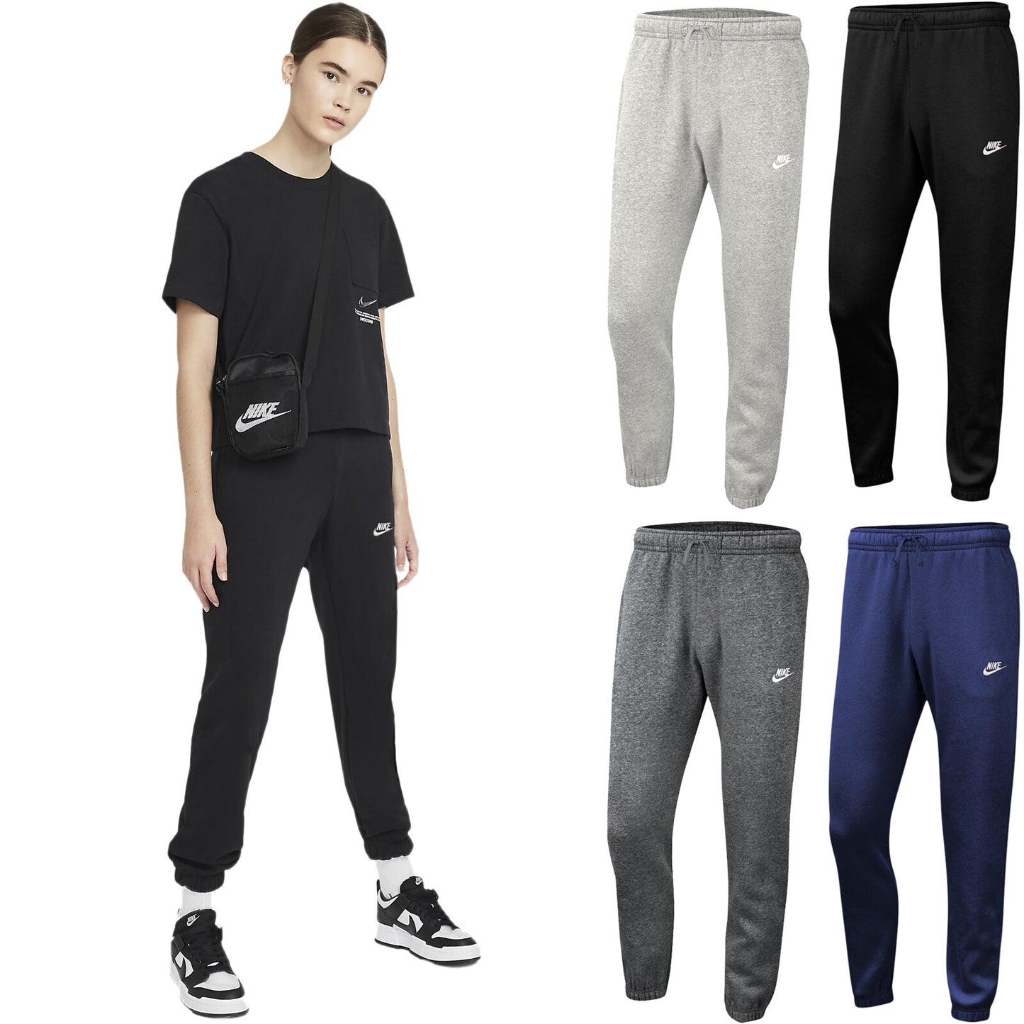 NIKE LADIES JOG PANTS WOMEN CASUAL GYM JOGGERS RUNNING TROUSERS JOGGING BOTTOMS