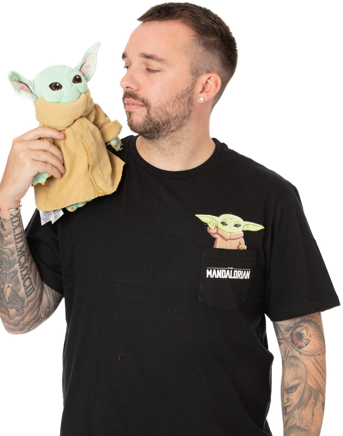 Star Wars Short Sleeve Long Leg Pyjama Set | Mens Black | Official Merch