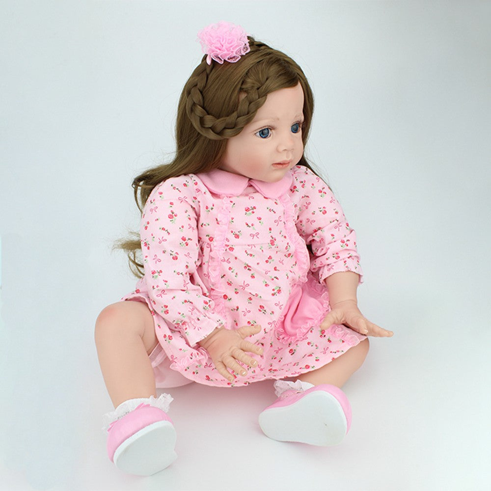 Handmade Real Life Reborn Baby Dolls Vinyl Silicone Realistic Newborn Girl Gift