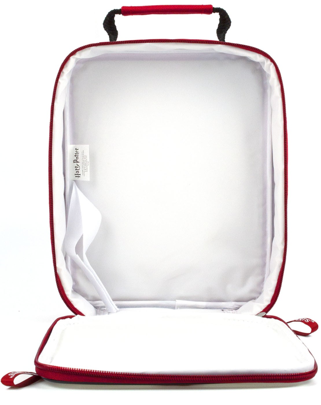 Harry Potter Zip Lunch Bag | Unisex Kids Red | Official Merch