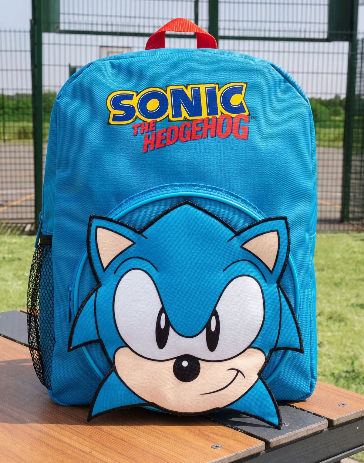 Sonic the Hedgehog 4 Piece Backpack Set | Unisex Kids Blue | Official Merch