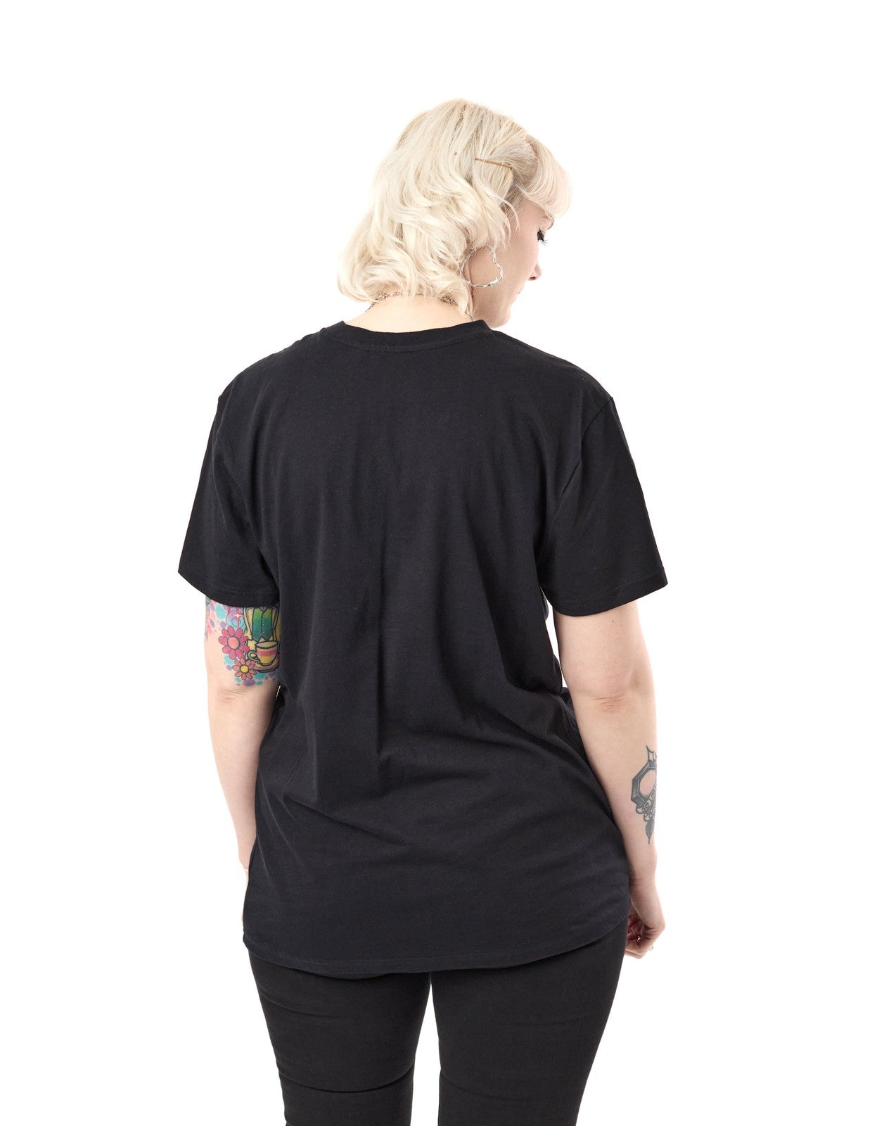 The Addams Family Short Sleeved T-Shirt | Unisex Black | Official Merch