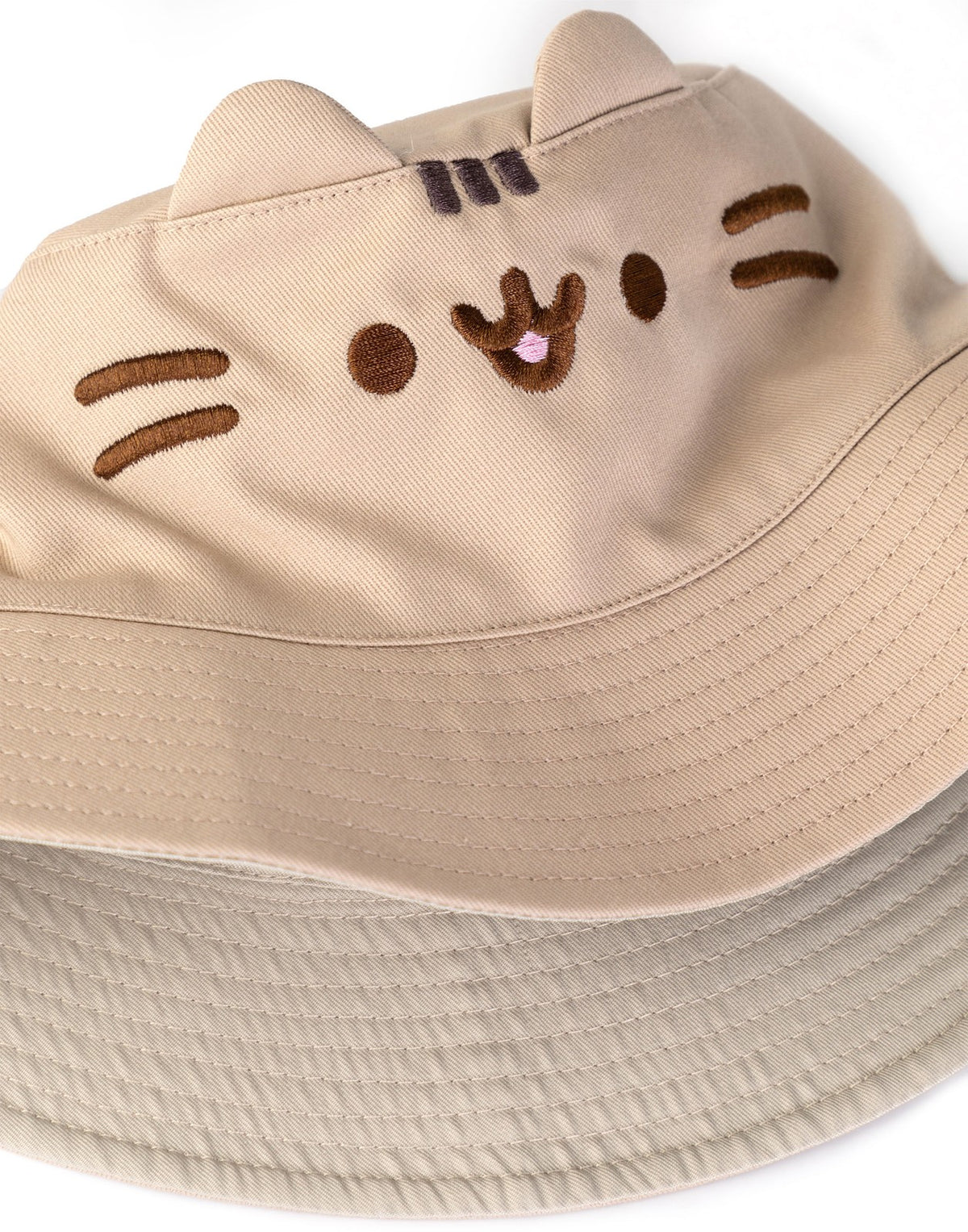 Pusheen Bucket Hat | Womens Beige | Official Merch