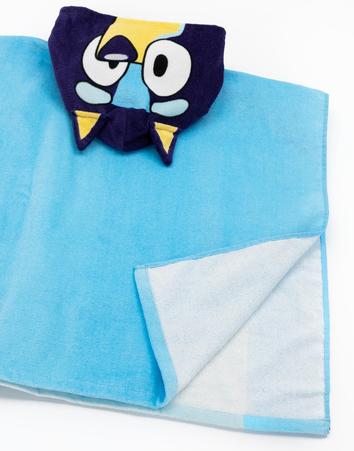 Bluey Poncho Towel | Unisex Kids Blue | Official Merch