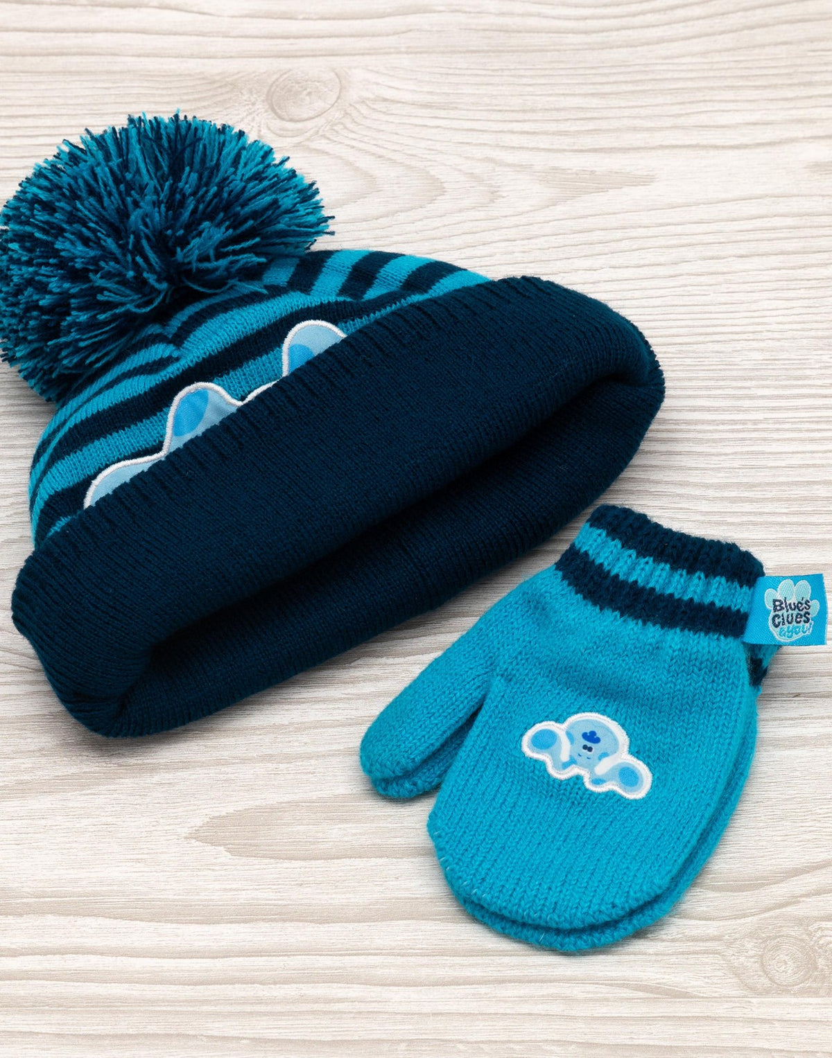 Blue's Clues & You! Beanie and Gloves Set | Unisex Kids Blue | Official Merch