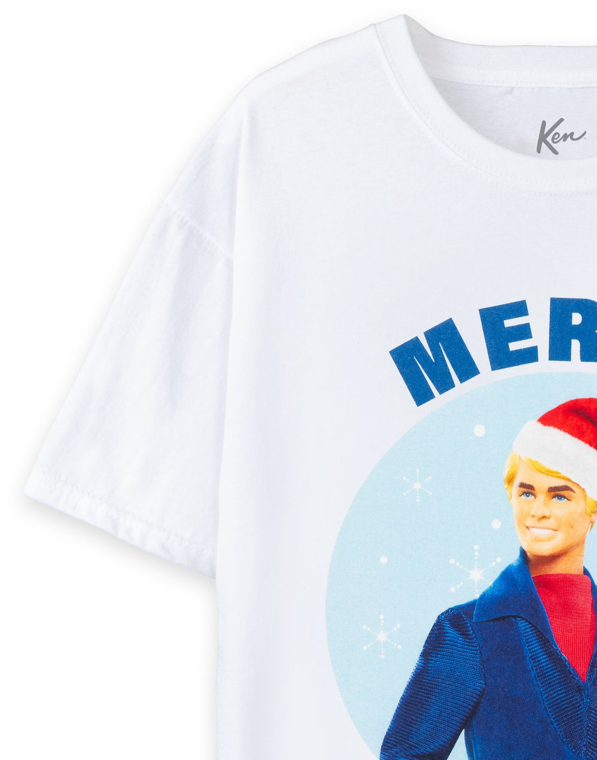 Barbie Short Sleeved T-Shirt | Mens White | Official Merch