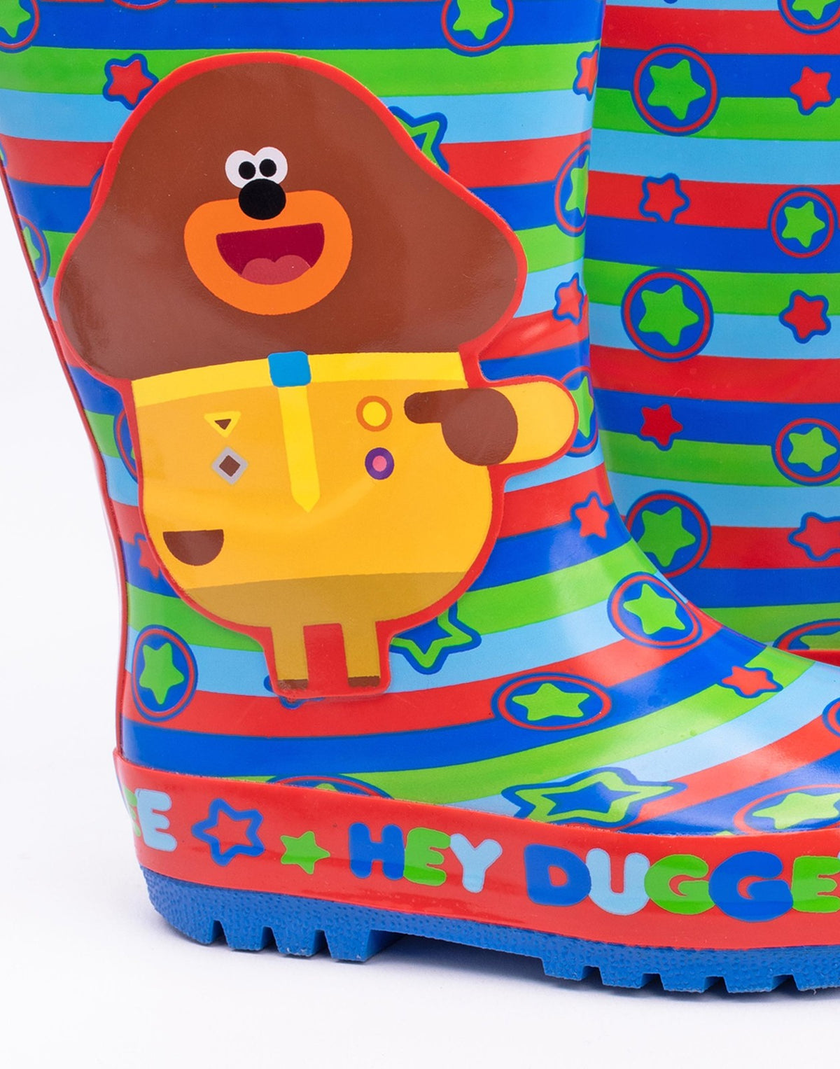 Hey Duggee Wellington Boots with Handles | Boys Red | Official Merch