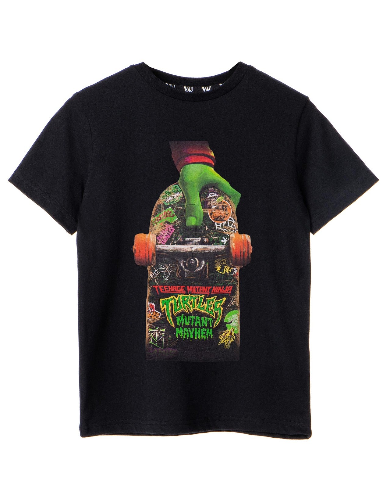 Teenage Mutant Ninja Turtles Short Sleeved T-Shirt | Boys Black | Official Merch