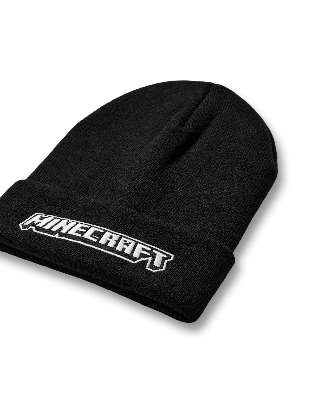 Minecraft Beanie Hat | Boys Black Gaming | Official Merch