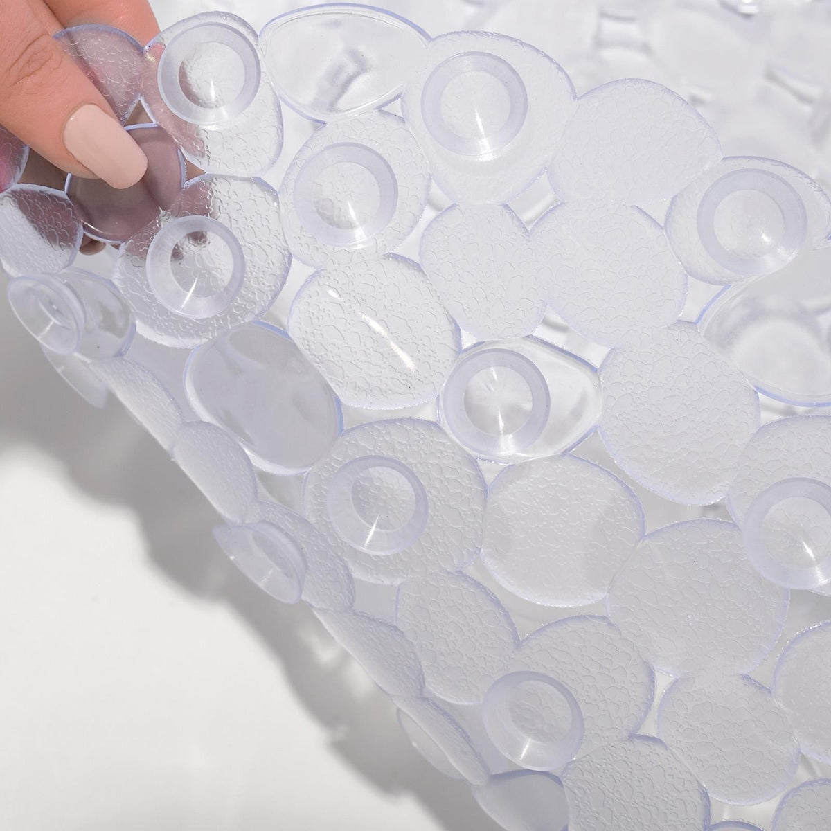 Shower Mat for Inside Shower Non-Slip Bathroom Accessories Anti Mould PVC Mats