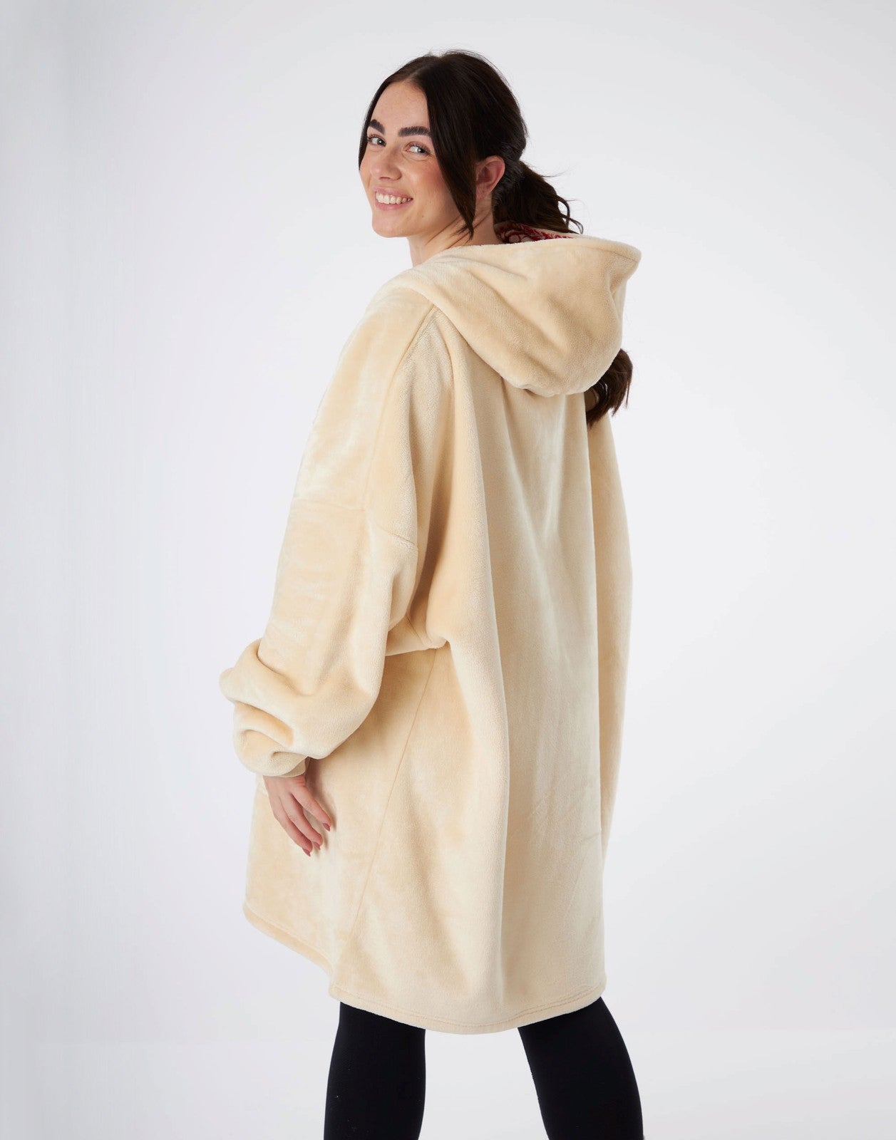 Stranger Things Blanket Hoodie | Unisex Cream | Official Merch