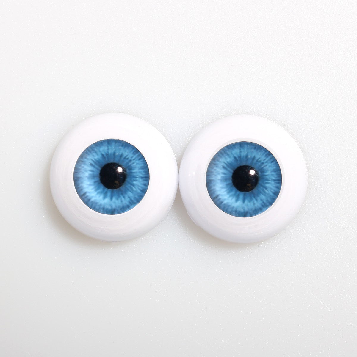 2 Pairs Reborn Baby Doll Eyes Half Round Acrylic Eyeballs Accessories DIY Supply
