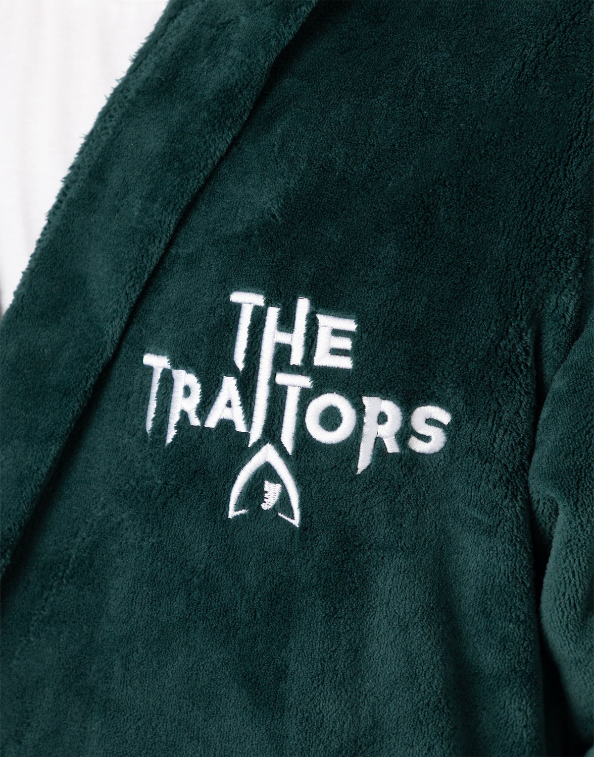 The Traitors Hooded Bathrobe | Unisex Green | Official Merch