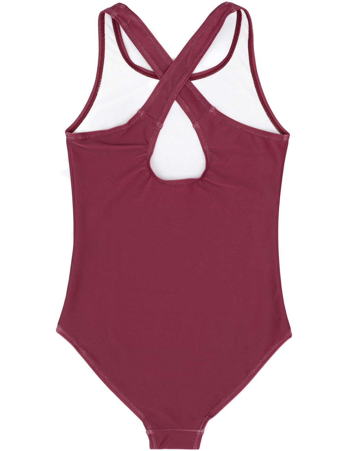 Harry Potter 1 Piece Swimming Costume | Girls Burgundy | Official Merch