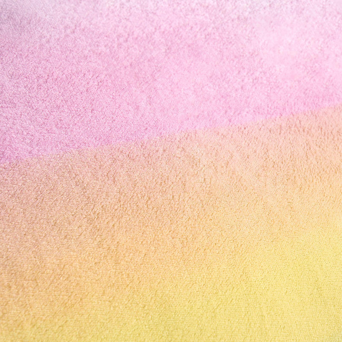 Ombre Fleece Duvet Cover Pillowcase Quilt Rainbow Bedding Set Soft Single Double