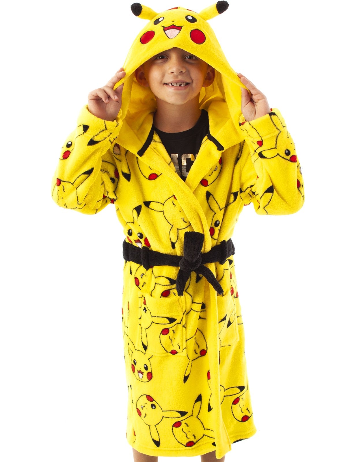 Pokemon Bathrobe | Unisex Kids Yellow | Official Merch