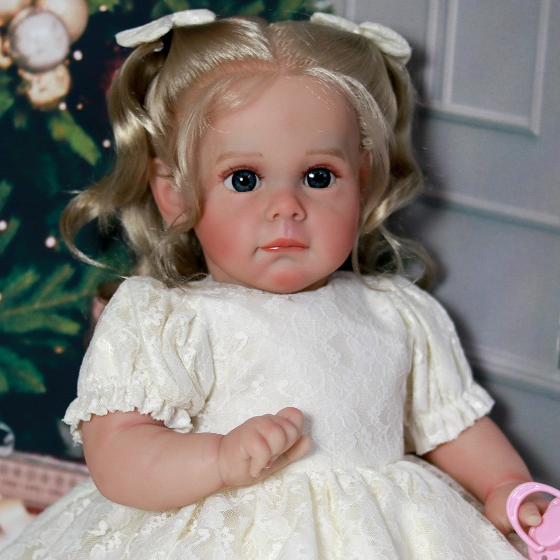 Real Reborn Dolls Vinyl Silicone Handmade Lifelike Newborn Baby Girl Doll Gift