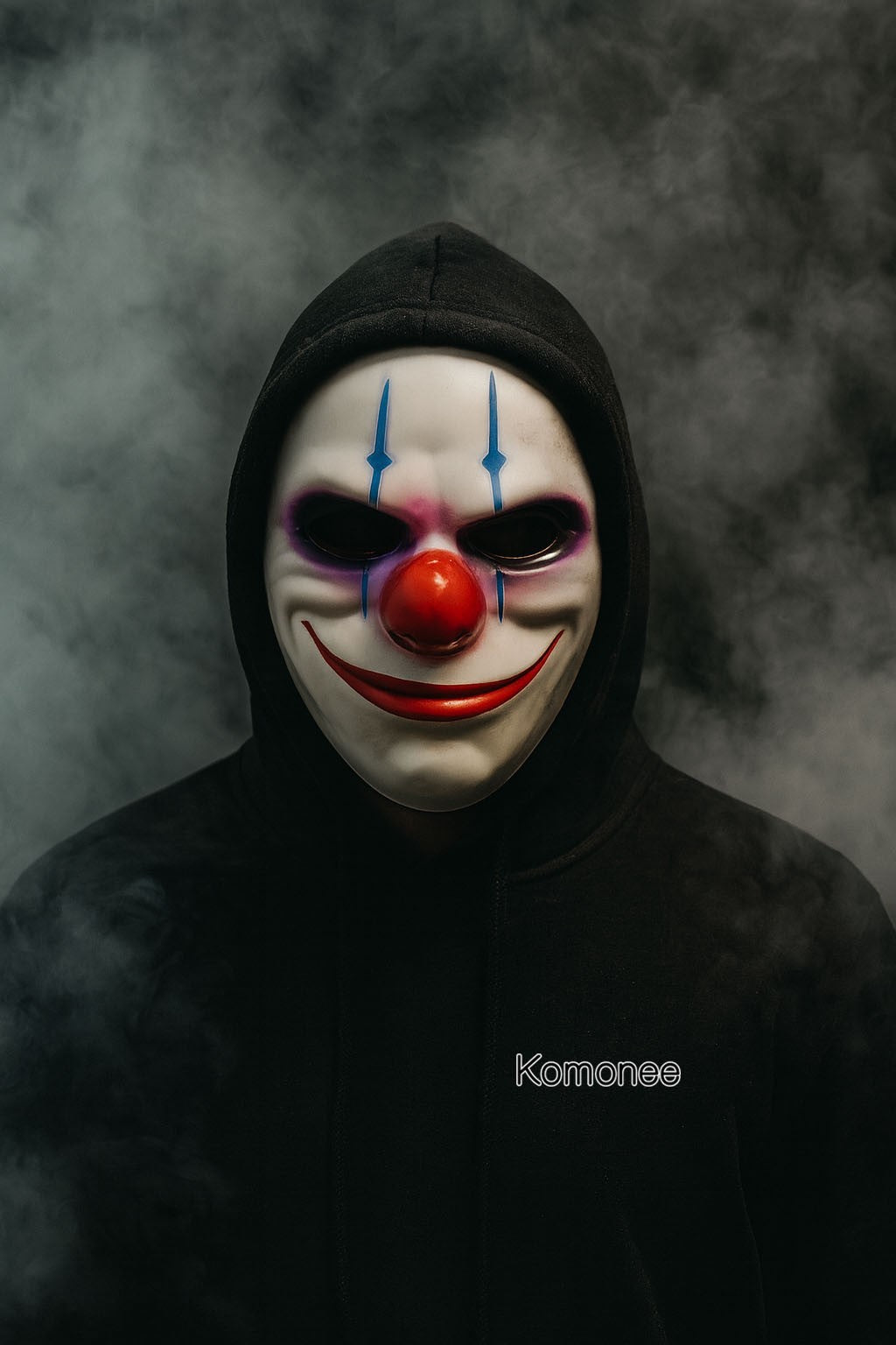 Halloween Mask Clown Costume Adult Outfit Scary Spooky Horror Party Face