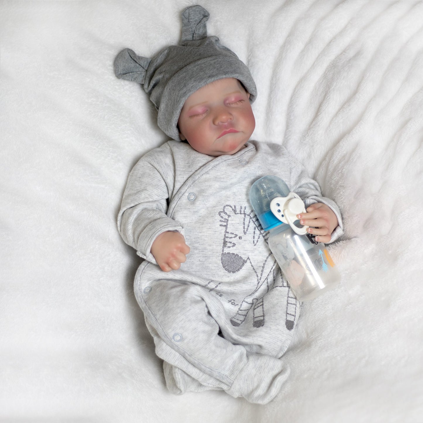 18" Realistic Reborn Baby Twins Handmade Newborn Boy Doll Lifelike Babies Dolls