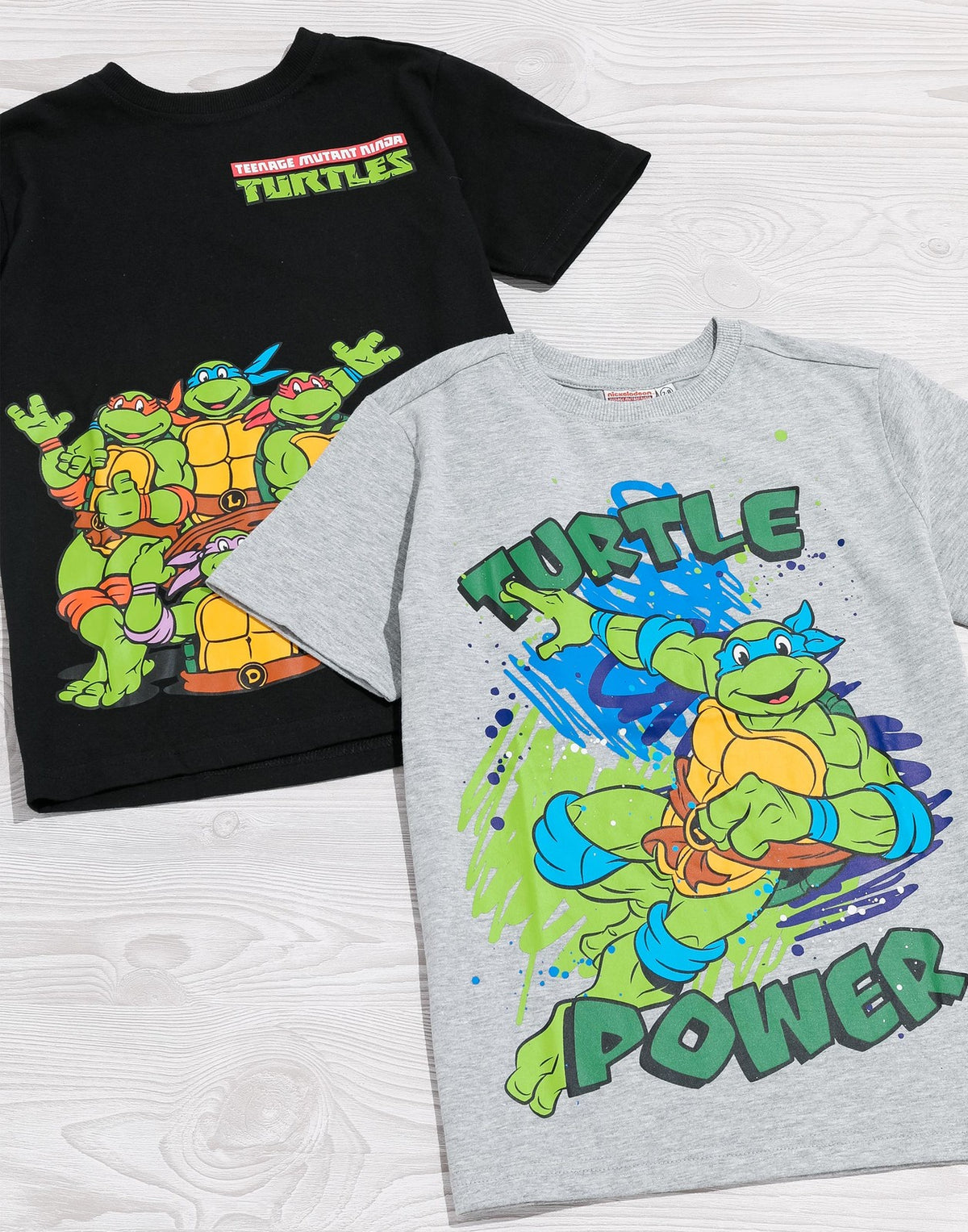 Teenage Mutant Ninja Turtles Multi-Pack of 2 Short-Sleeved T-Shirts | Boys Multi