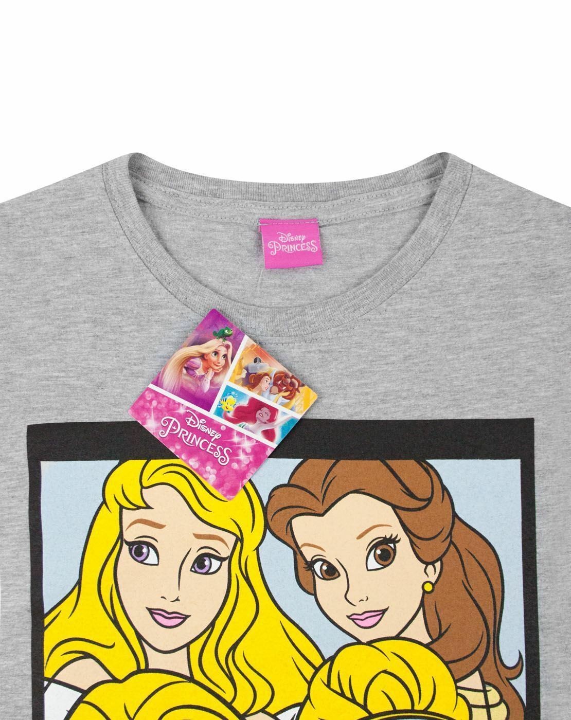 Disney Short Sleeved T-Shirt | Womens Grey | Official Merch