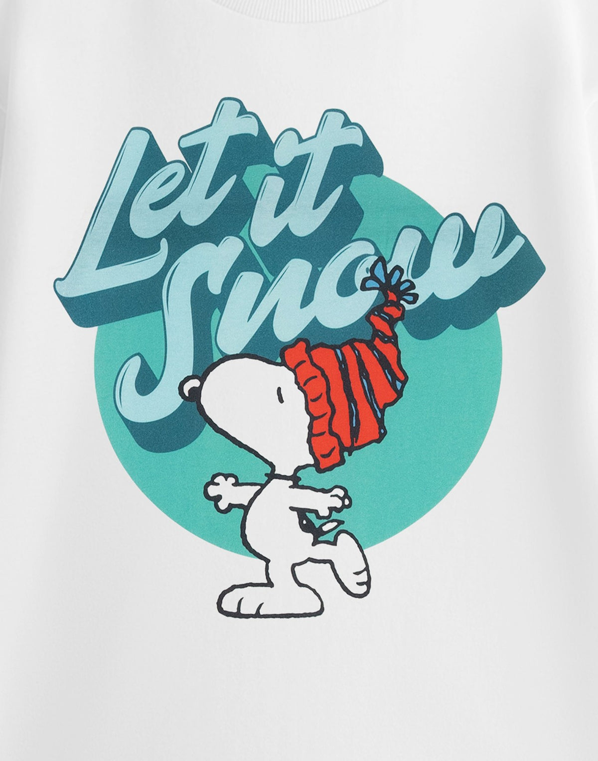 Peanuts Short Sleeved T-Shirt | Unisex White | Official Merch