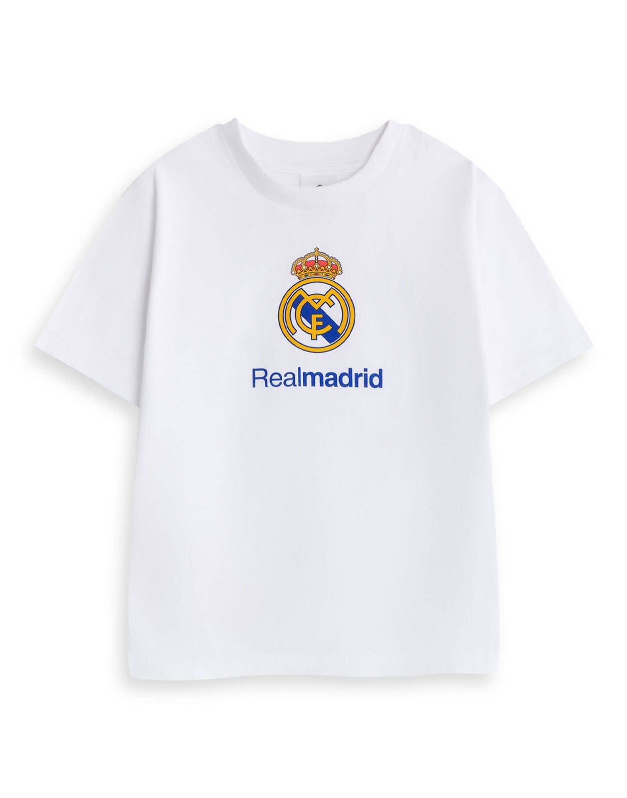 Real Madrid Short Sleeve Long Leg Pyjama Set | Boys Multicoloured | Official Mer