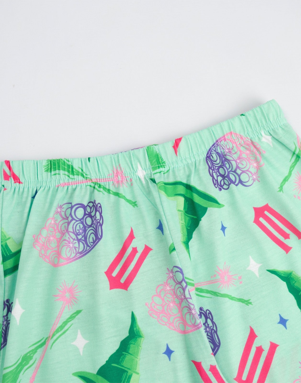 Wicked Long Sleeve Long Leg Pyjama Set | Girls Pink | Official Merch