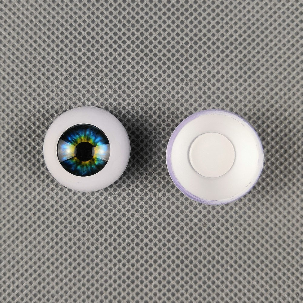 10 Pairs Half Round Acrylic Eyes Eyeballs for Reborn Baby Dolls Kit DIY Repair