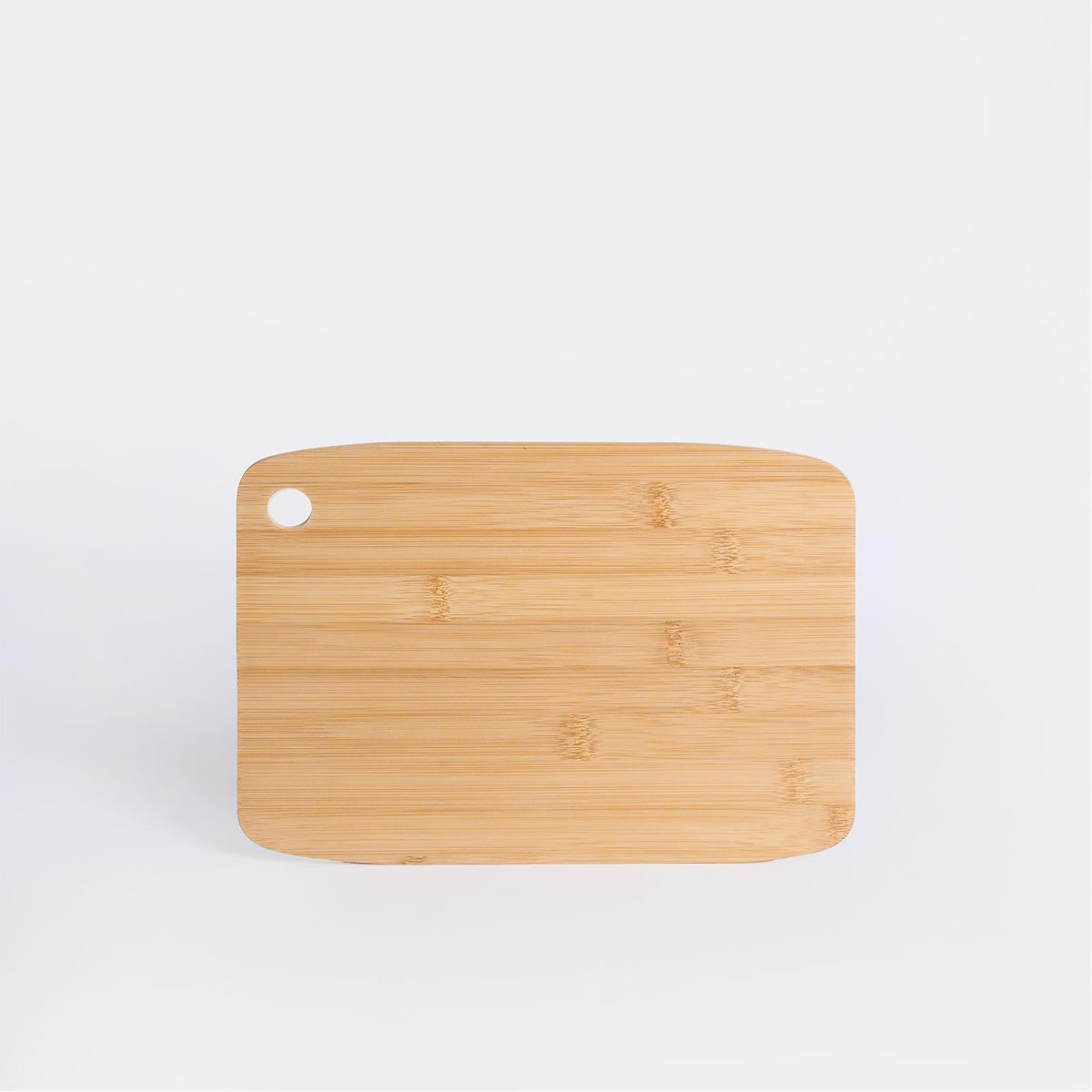 OHS Bamboo Cutting Board Set of 3 Natural Chopping Serving Platter Non-Slip