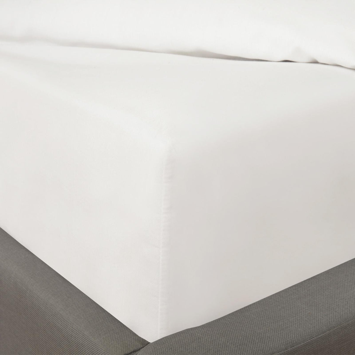 OHS Luxury 100% Cotton Deep Fitted Sheet Full Bedding Single Double King