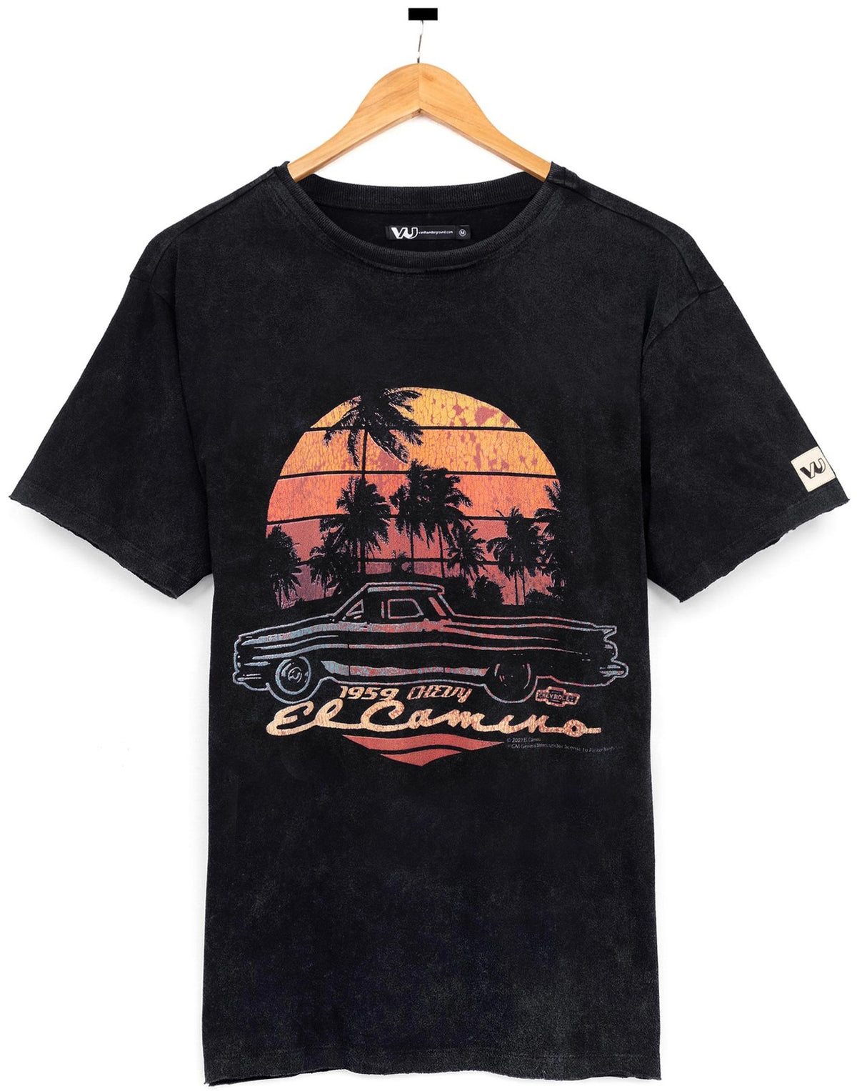 General Motors Short Sleeved T-Shirt | Unisex Black | Official Merch