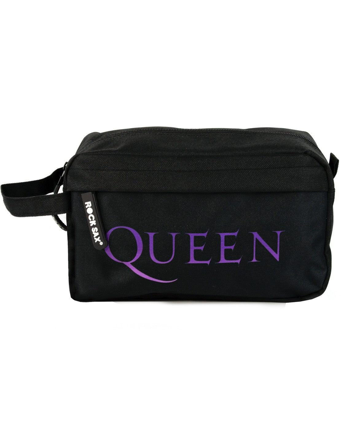 Rock Sax Wash and Toiletry Bag | Unisex Black | Official Merch