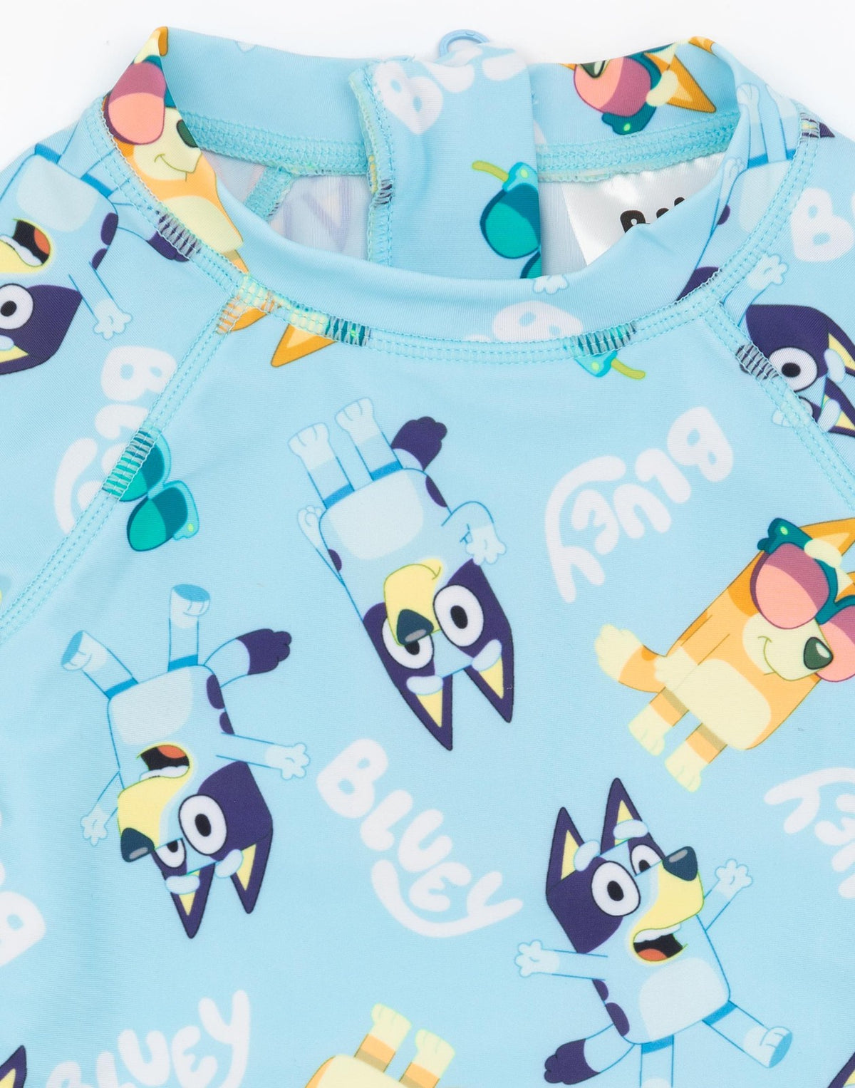 Bluey 1 Piece Swimming Costume | Girls Blue | Official Merch