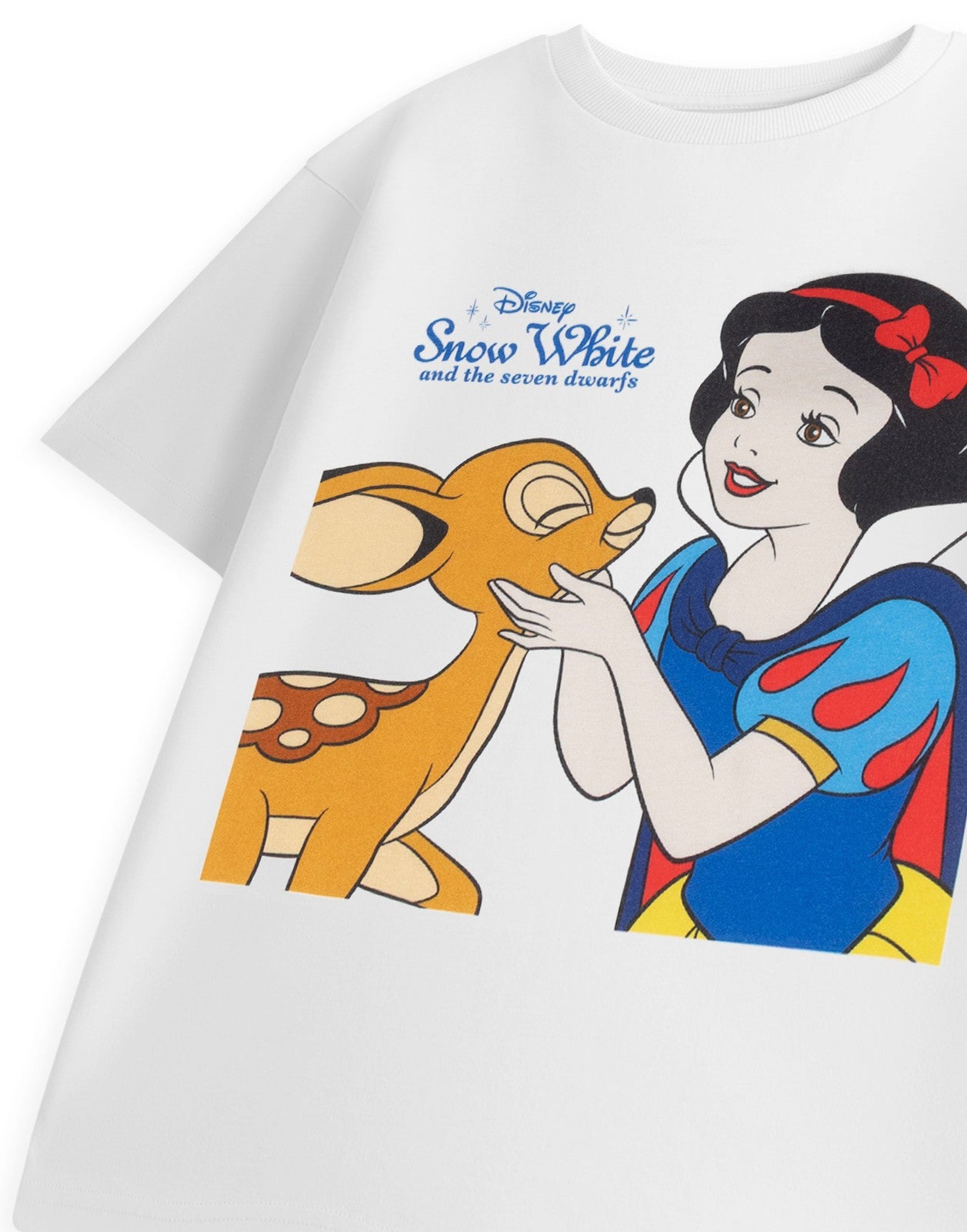 Disney Short Sleeved T-Shirt | Girls White | Official Merch